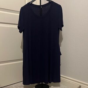 Amazon Navy Mini Dress